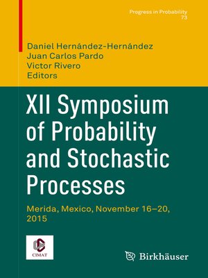 cover image of XII Symposium of Probability and Stochastic Processes